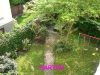KREFELD-BISMARCKVIERTEL - ÄUßERST INDIVIDUELLE WOHNUNG IM HOCHPARTERRE MIT GARTEN - Blick auf den Garten vom 1. OG