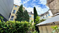 Rückansicht - KR-NÄHE FACHHOCHSCHULE – CHICES DG-STUDIO + BALKON IN 4-PARTEIENHAUS, ATTRAKTIV FÜR INDIVIDUALISTEN