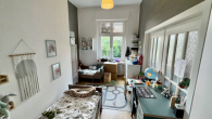 Homeoffice/ Kind - „AM WALLGARTEN“ IM HERZEN VON KR-UERDINGEN – SCHÖN AUFGETEILTE 3,5 ZKDB-ALTBAUWOHNUNG + SÜD-BALKON