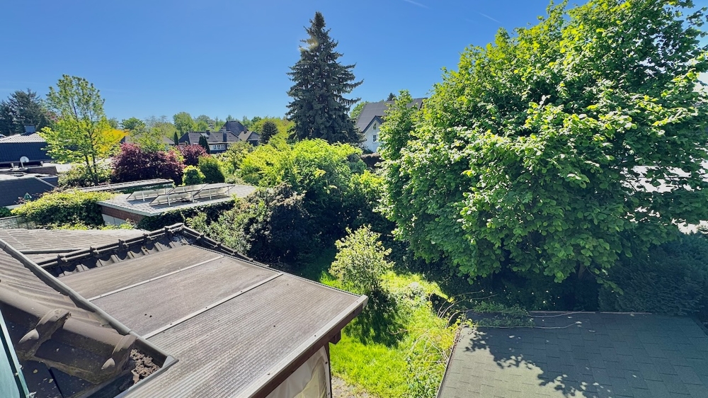 Blick auf den Garten
