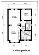 Grundriss - KR-VON-BECKERATH-STRASSE – INDIVIDUELLE STUDIO-WOHNUNG FÜR EINZELPERSON IN GEPFLEGTEM 2-FAMILIENHAUS