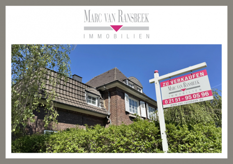 KR-BOCKUM – EFH-DOPPELHAUSHÄLFTE WARTET LIEBEVOLL AUS DEM DORNRÖSCHENSCHLAF GEWECKT ZU WERDEN, 47809 Krefeld, Doppelhaushälfte