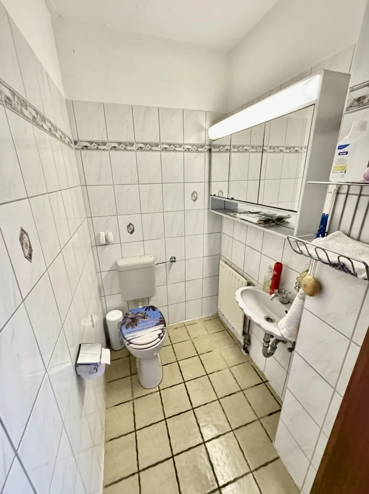 G-WC im Erdgeschoss